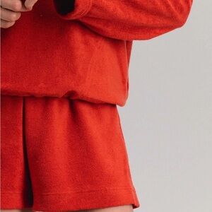 Z Supply Vibrant Orange Lounge Top
